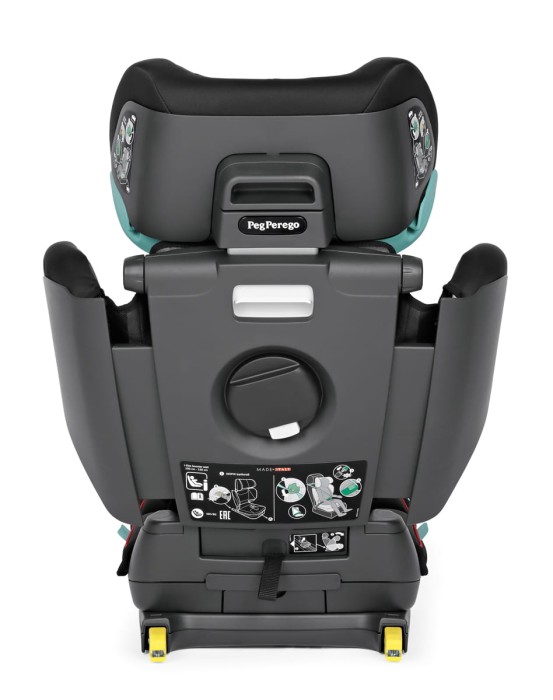 fotelik samochodowy 100-150 cm - peg perego viaggio 2-3 flex - kolor active - widok z tyłu