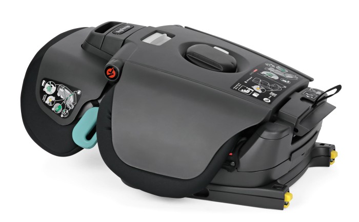 fotelik samochodowy 100-150 cm - peg perego viaggio 2-3 flex - kolor active - system składania do transportu