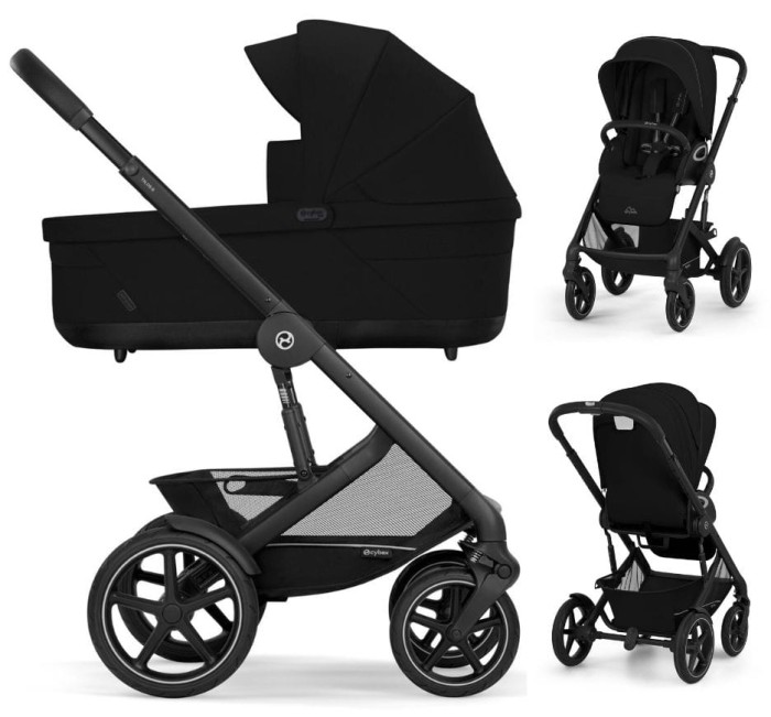 CYBEX TALOS S LUX 3.0 wózek dziecięcy 2w1 | Moon Black | 2026