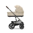 Wózek terenowy Cybex Talos S Lux z gondolą dla noworodka Cot S Lux Almond Beige