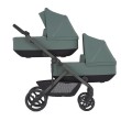 Anex Modu - wózek bliźniaczy - dwie gondole na jednym wózków - kolor Greeny