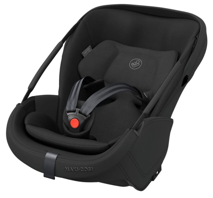 moduł wewnętrzny fotelika maxi-cosi coral slide pro - kolor onyx black - czarny - widok pod skosem