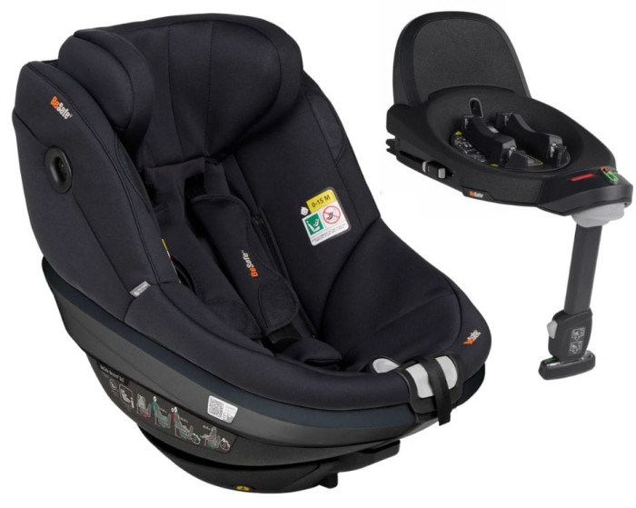 BeSafe fotelik obrotowy Beyond² 360 | Black Soft Breeze