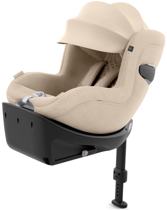 CYBEX SIRONA Ti i-Size Fotelik obrotowy 40-105 cm | Cozy Beige