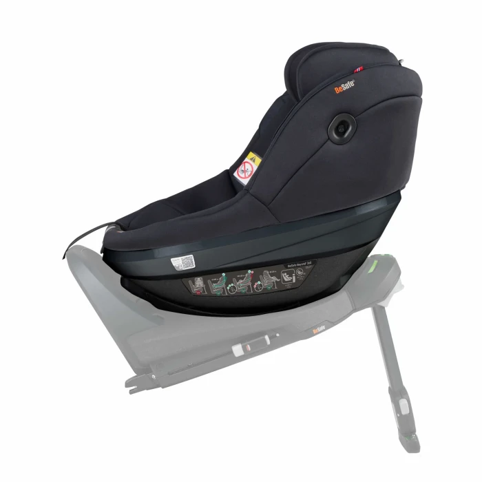 BeSafe Beyond 2 360 fotelik RWF do 125 cm - kolor Black Soft Breeze
