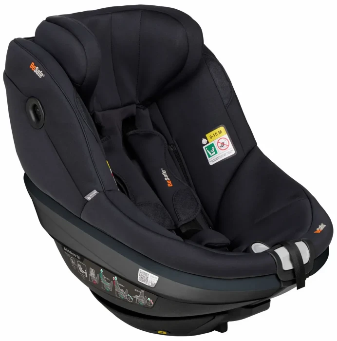  BeSafe fotelik Beyond² 360 siedzisko do bazy ISOFIX | Black Soft