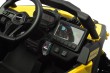 TOYZ MAVERICK -samochód dla dziecka na akumulator  - kolor YELLOW - zdjęcie kokpitu