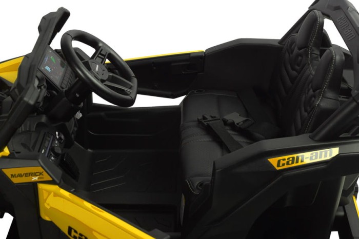 TOYZ MAVERICK - pojazd dla 4 latka  - kolor YELLOW - zdjęcie wnętrza