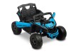 TOYZ MAVERICK - pojazd na akumulator  - kolor BLUE - otwarte drzwi po obu stronach