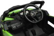 TOYZ MAVERICK -pojazd dla dziecka na akumulator  - kolor GREEN- zdjęcie kokpitu