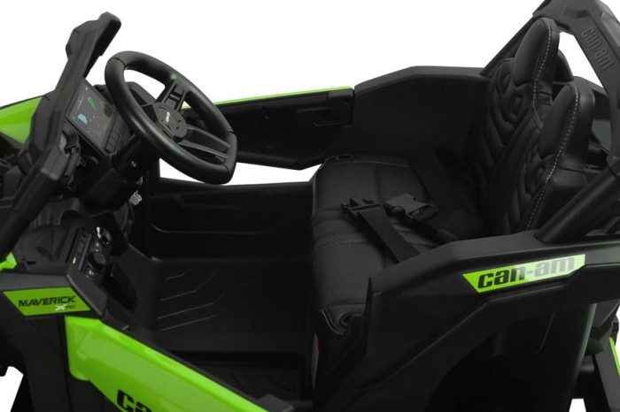 TOYZ MAVERICK - pojazd dla 4 latka  - kolor GREEN- zdjęcie wnętrza
