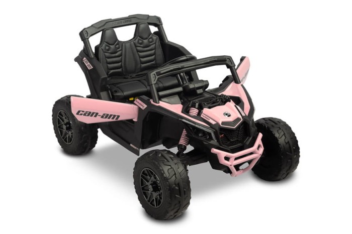 TOYZ MAVERICK - pojazd na akumulator  - kolor LIGHT PINK - otwarte drzwi