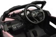 TOYZ MAVERICK -pojazd dla dziecka na akumulator  - kolor LIGHT PINK - zdjęcie kokpitu