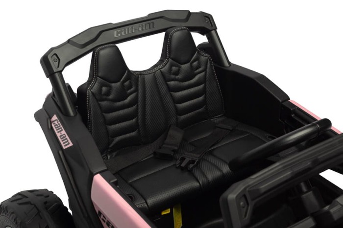 TOYZ MAVERICK -samochód na akumulator dla dziecka - kolor LIGHT PINK - zdjęcie foteli