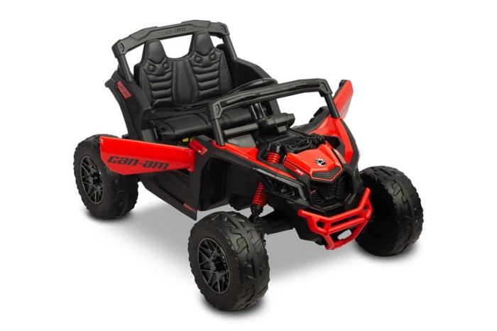 TOYZ MAVERICK - pojazd na akumulator  - kolor RED  - otwarte drzwi