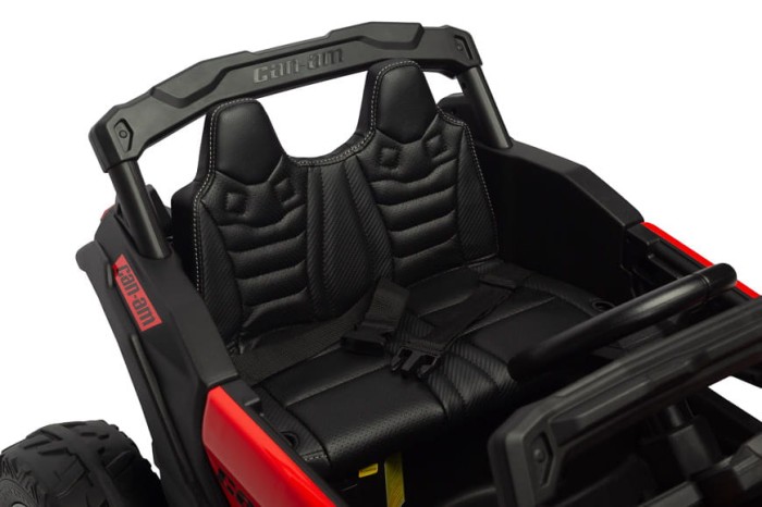 TOYZ MAVERICK -samochód na akumulator dla dziecka - kolor RED - zdjęcie foteli