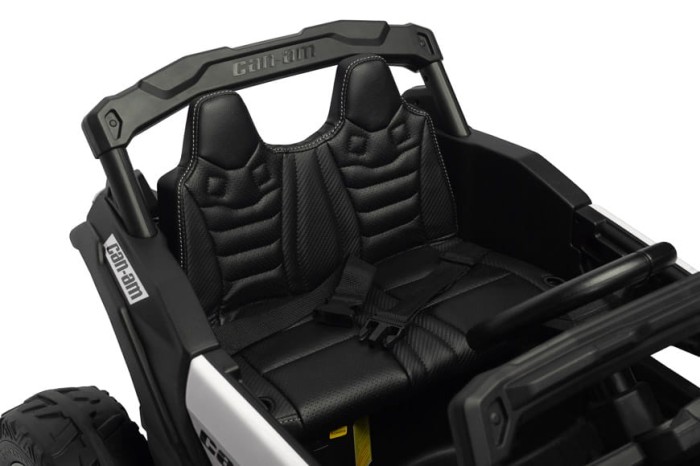 TOYZ MAVERICK -samochód na akumulator dla dziecka - kolor WHITE - zdjęcie foteli