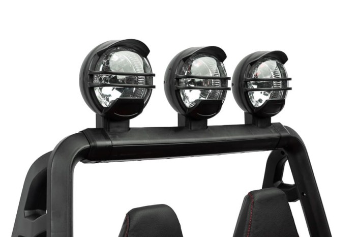 TOYZ TIMUS kolor BLACK - pojazd akumulatorowy dla dzieci - zdjęcie reflektorów górnych