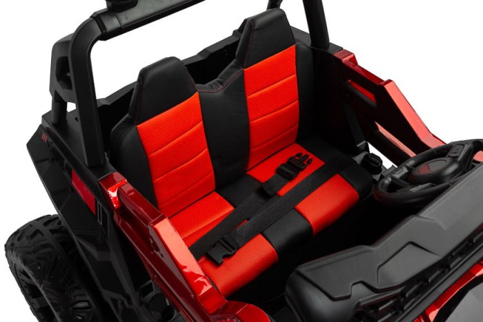 TOYZ TIMUS kolor RED - dwuosobowy pojazd akumulatorowy dla dzieci - siedzenia