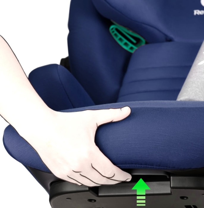 Renolux Eliseo kolor Ocean  fotelik 15-36 kg montowany na ISOFIX