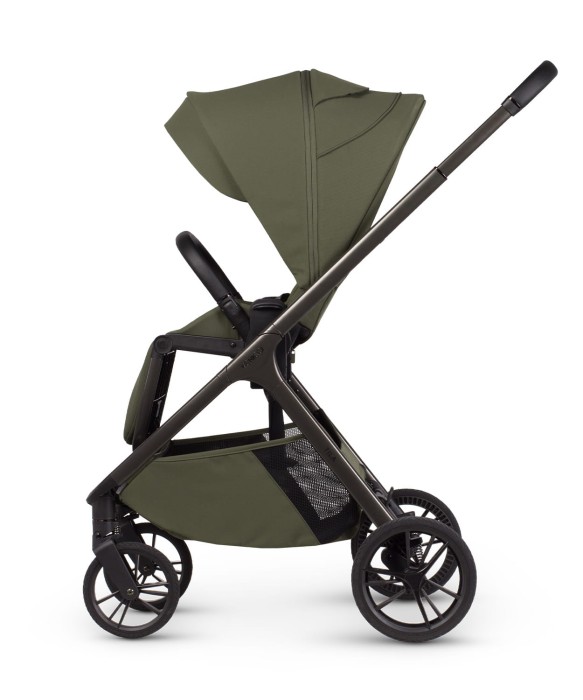 Venicci Tila kolor Olive wózek 2w1 - siedzisko spacerowe widok z boku