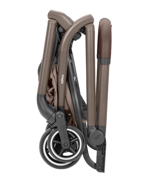 Wózek mały po złożeniu Carrello Magia - kolor Cocoa Beige