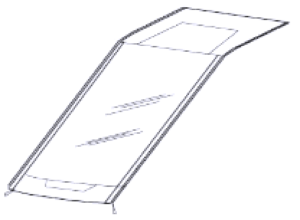 THULE CHARIOT ALASKA SINGLE przednia moskitiera