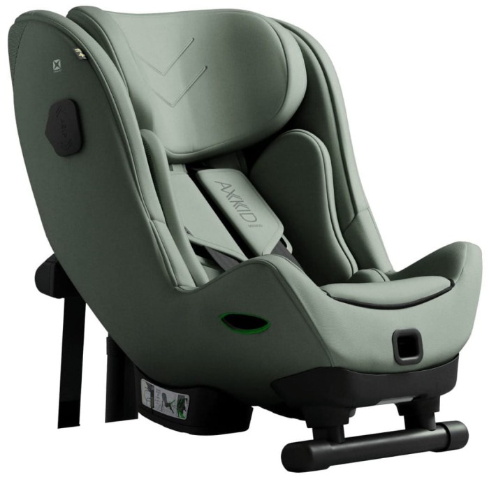 AXKID MINIKID 4 MAX fotelik RWF 61-125 cm | Nordic Bloom Green