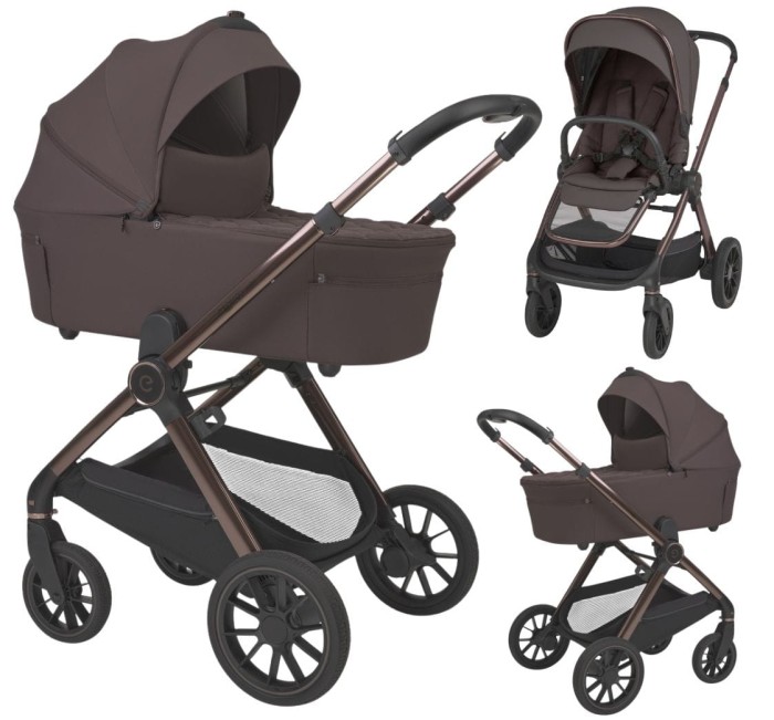 ESPIRO CODE wózek dziecięcy 2w1 |  Unique Brown 108