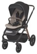 espiro miloo 2.0 - wersja spacerowa z wkładką - kolor diamond black - widok od przodu