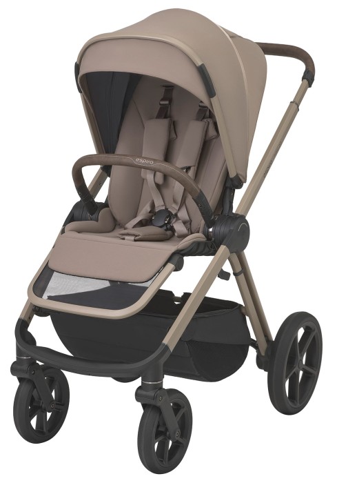 espiro miloo 2.0 - wersja spacerowa - kolor perfect beige - widok od przodu