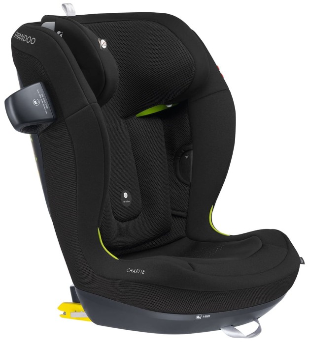 Swandoo Charlie fotelik 100-150 cm | Bold Black | 2026