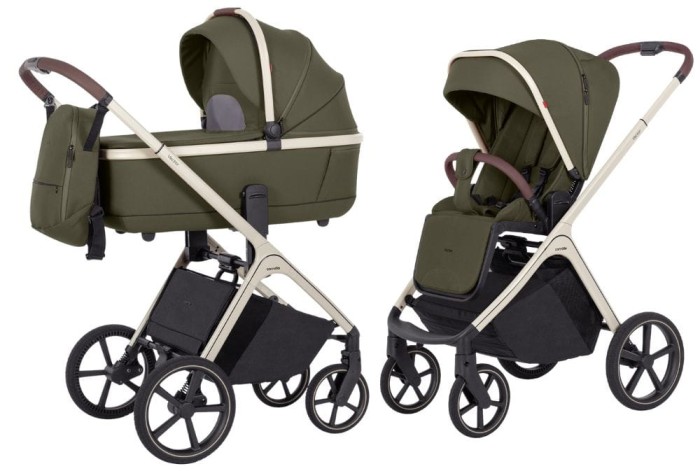 CARRELLO VECTOR CRL-6550 wózek dziecięcy 2w1 | Deep Green