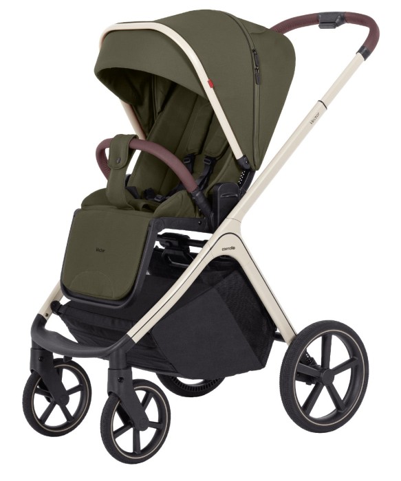Carrello Vector Deep Green - wózek 2w1 spacerówka z regulowanym oparciem