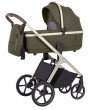 Carrello Vector Deep Green - wózek 2w1 z gondolą dla noworodka