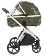 Carrello Vector Deep Green - wózek 2w1 z folią przeciwdeszczową