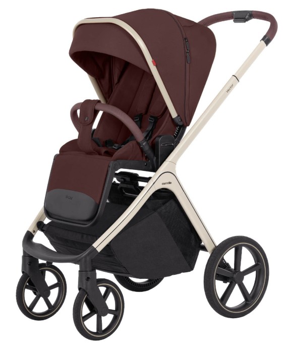 Carrello Vector Sienna Begie - wózek 2w1 spacerówka z regulowanym oparciem