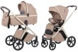 Carrello Vector Walnut Beige - wózek dziecięcy 2w1 gondola i spacerówka