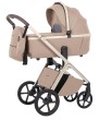 Carrello Vector Walnut Beige - wózek 2w1 z gondolą dla noworodka