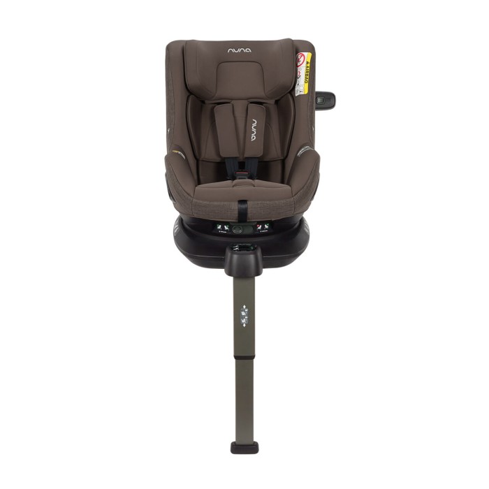 Nuna Pruu kolor Chestnut  obrotówka na ISOFIX