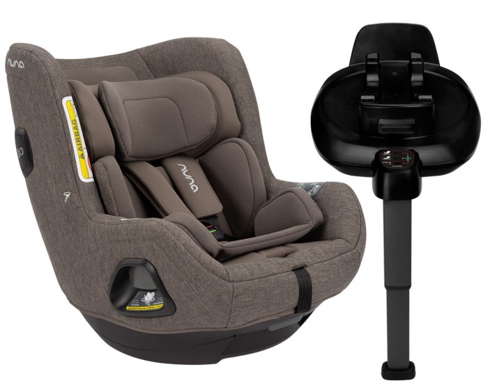 NUNA TODL NEXT fotelik obrotowy 40-105 cm | Chestnut | baza ISOFIX BASE NEXT