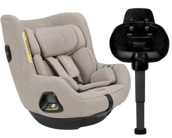 NUNA TODL NEXT fotelik obrotowy 40-105 cm | Chateau | baza ISOFIX BASE NEXT 