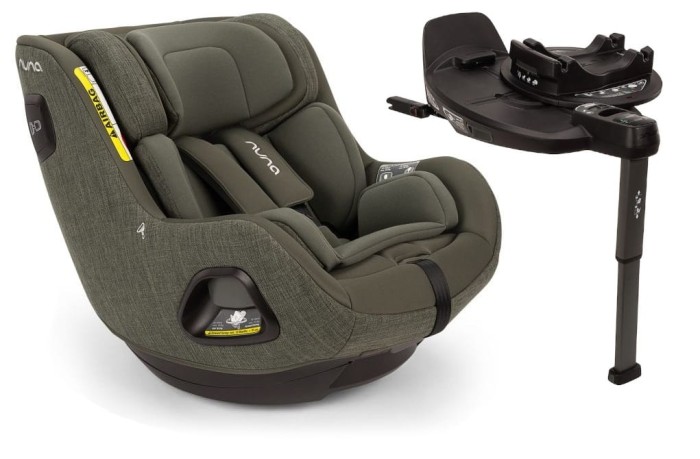 NUNA TODL LITE Fotelik obrotowy 40-105 cm | Forest | Baza Curv