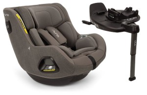 NUNA TODL LITE Fotelik obrotowy 40-105 cm | Thunder | Baza Curv