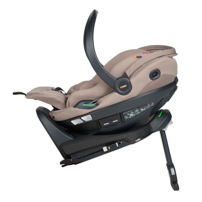 Obrotowy fotelika dla niemowlaka - BeSafe Go Beyond² kolor Dark Sand