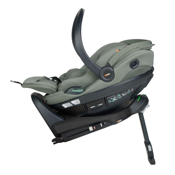 Obrotowy fotelika dla niemowlaka - BeSafe Go Beyond² kolor Meadow Green
