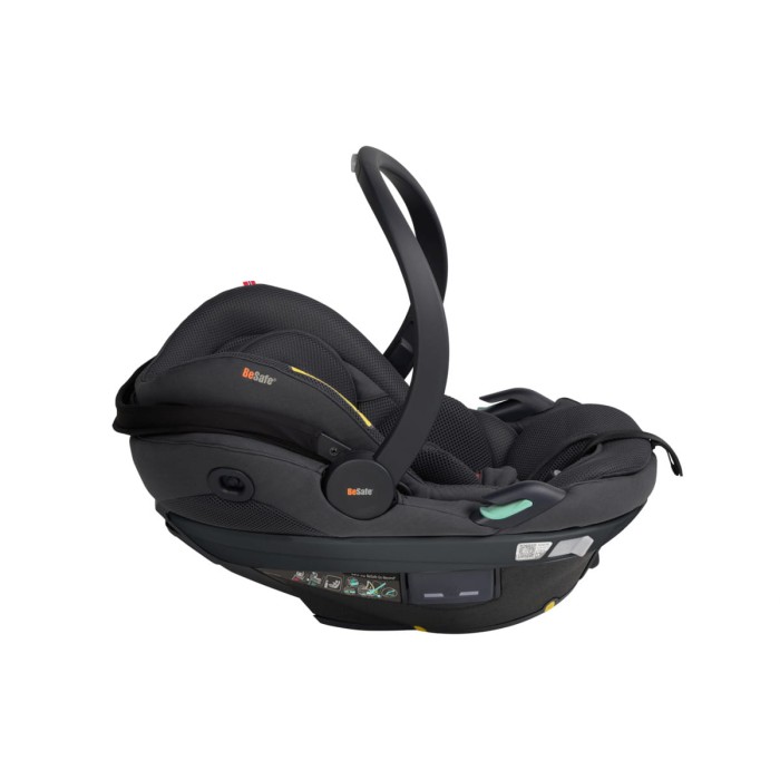 Fotelik dla noworodka z bazą ISOFIX - BeSafe Go Beyond² kolor Anthracite Mesh