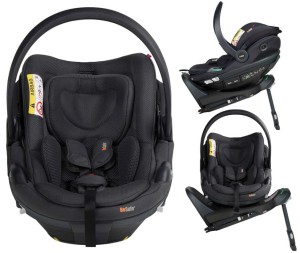 BESAFE GO BEYOND² fotelik niemowlęcy | Anthracite Mesh | zestaw z bazą ISOFIX 