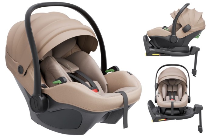 AVIONAUT PIXEL 3.0 fotelik dla niemowlaka | baza ISOFIX IQ Orbit | Beige