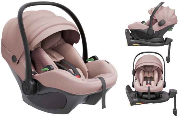 AVIONAUT PIXEL 3.0 fotelik dla niemowlaka | baza ISOFIX IQ Orbit | Pink